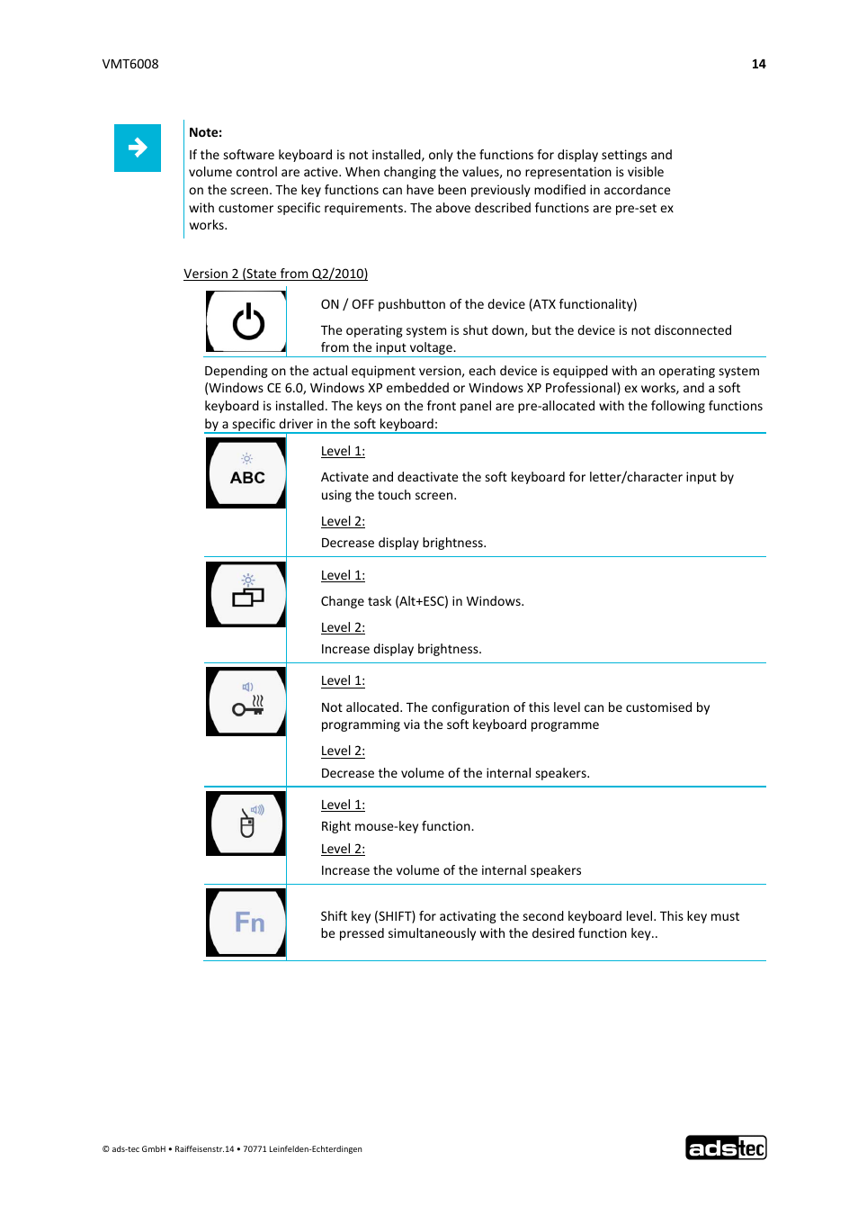 ADS-TEC VMT6008 User Manual | Page 15 / 46