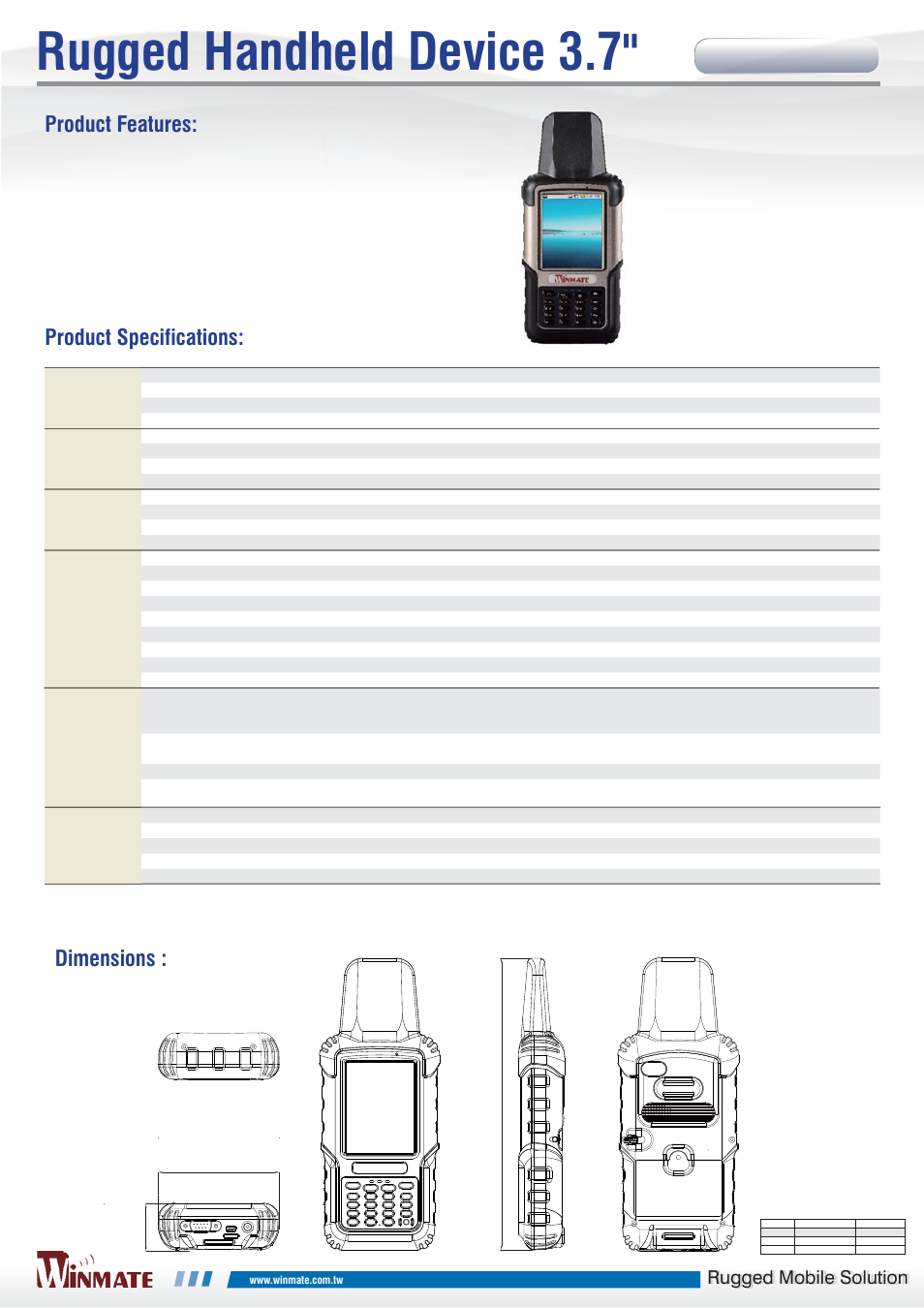 Impulse S370T-RF User Manual | 1 page