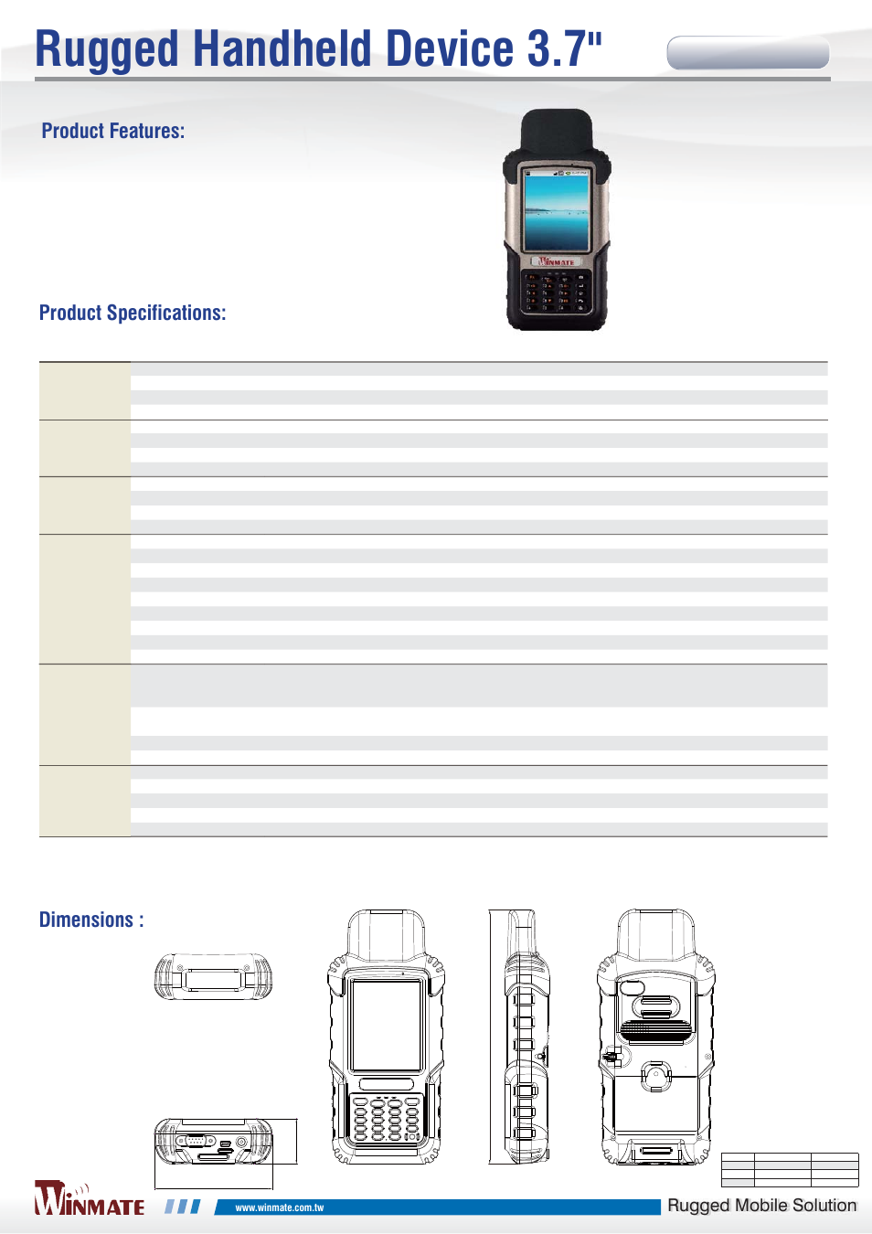 Impulse S370T-BR User Manual | 1 page