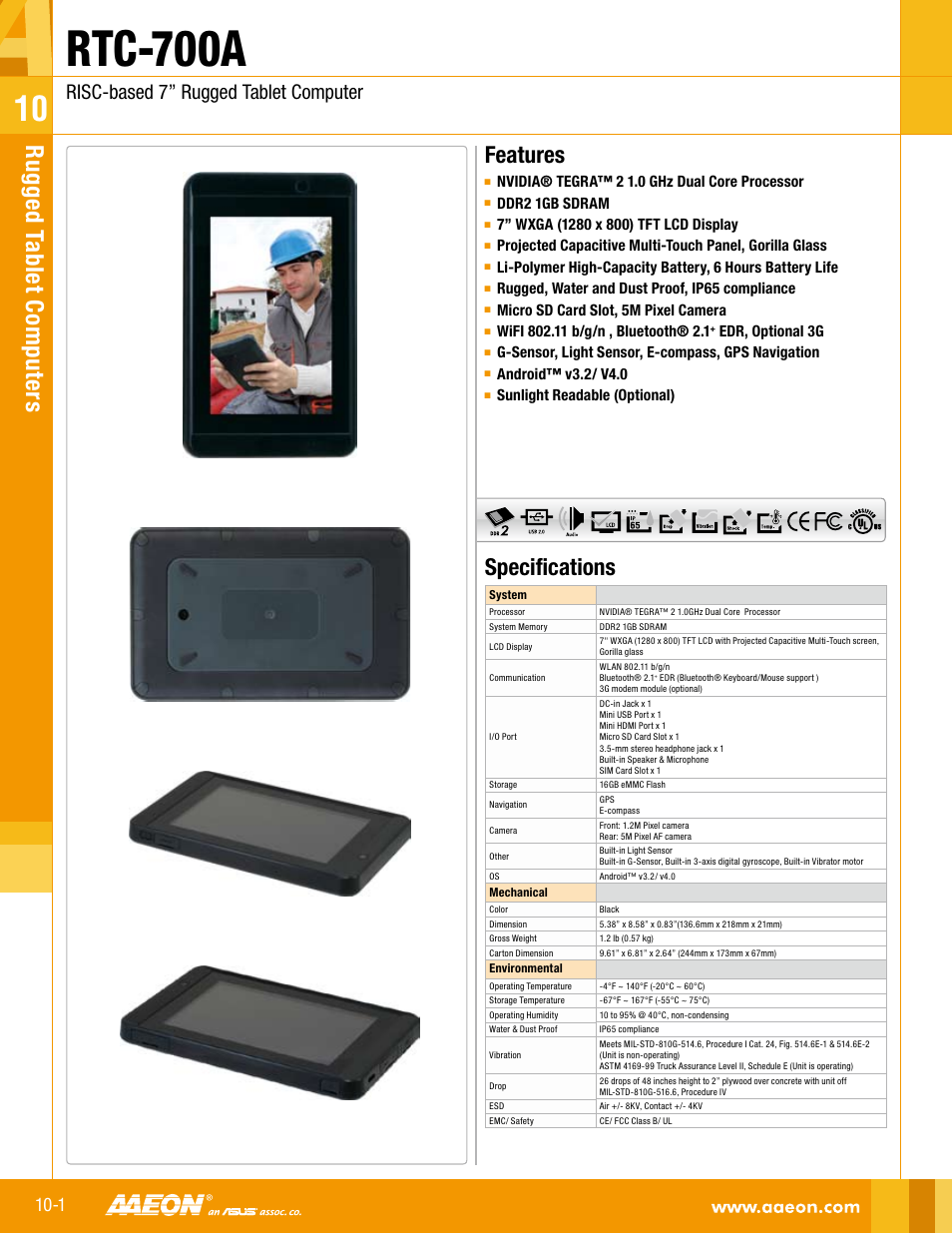 Impulse RTC-700A User Manual | 2 pages