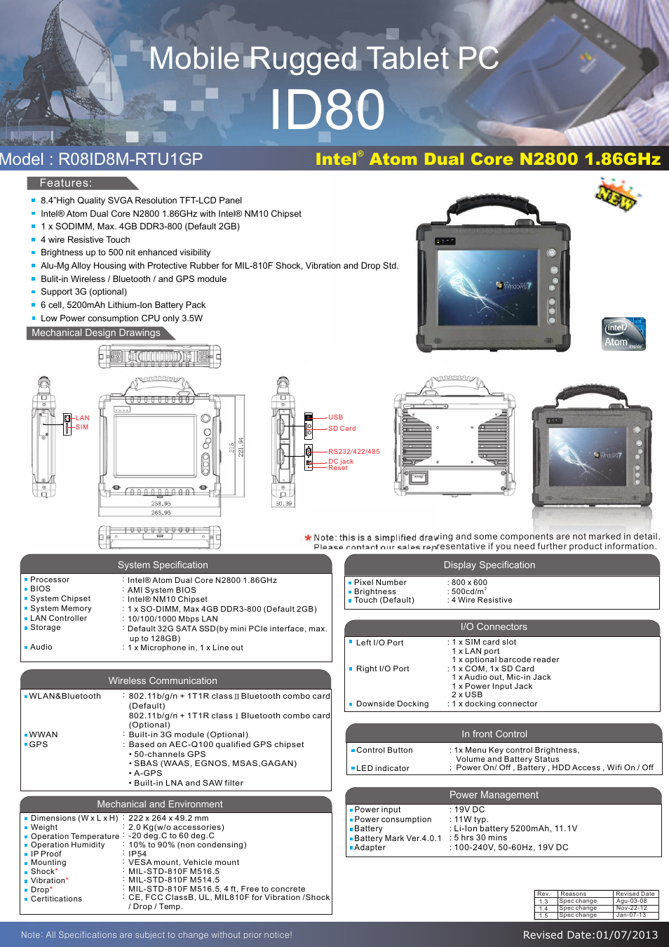 Impulse R08ID8M-RTU1 User Manual | 1 page