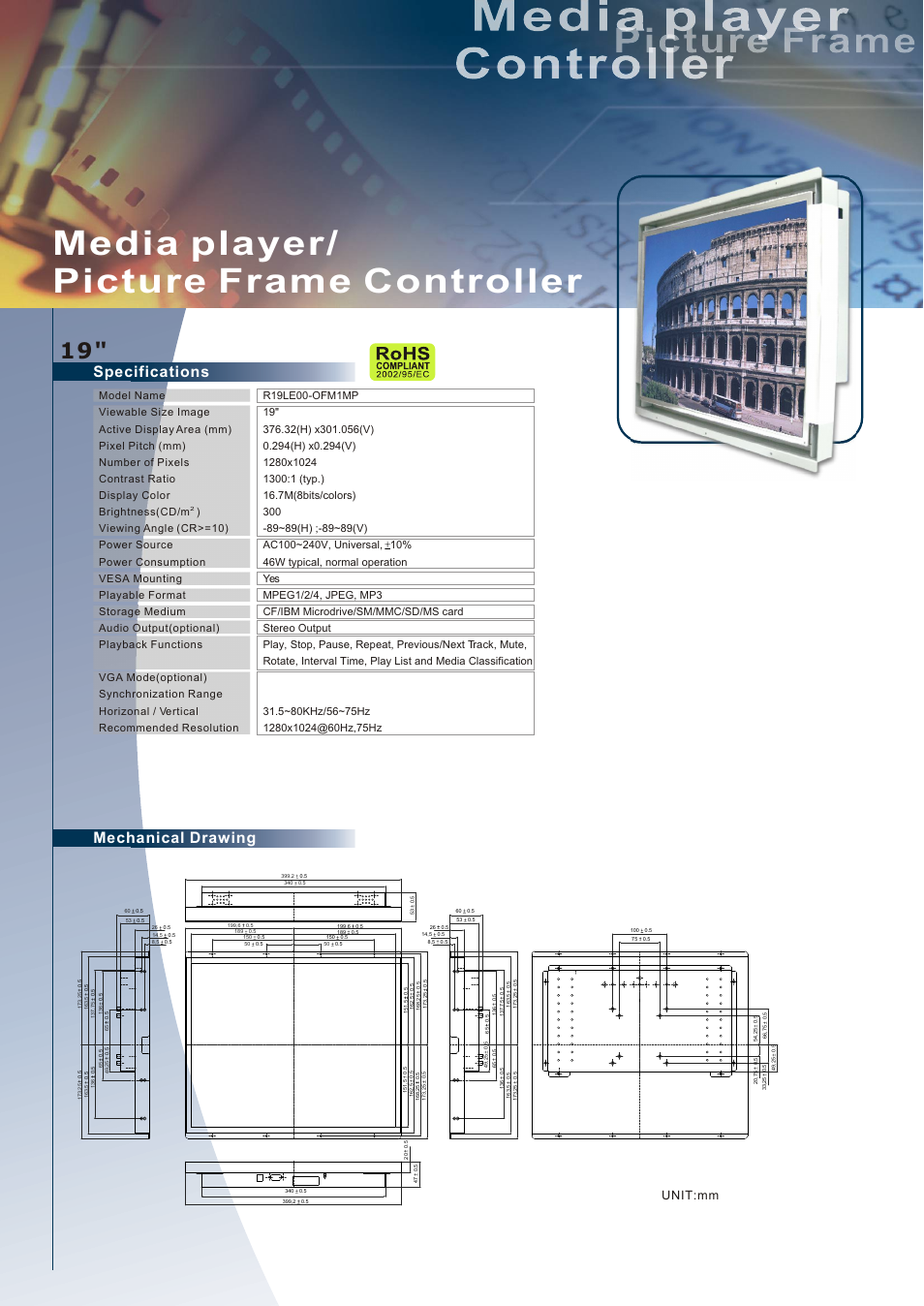 Impulse R19LE00-OFM1MP User Manual | 1 page