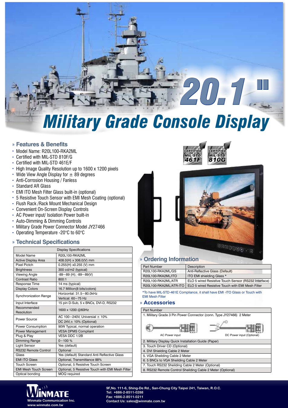 Impulse R20L100-RKA2ML User Manual | 2 pages