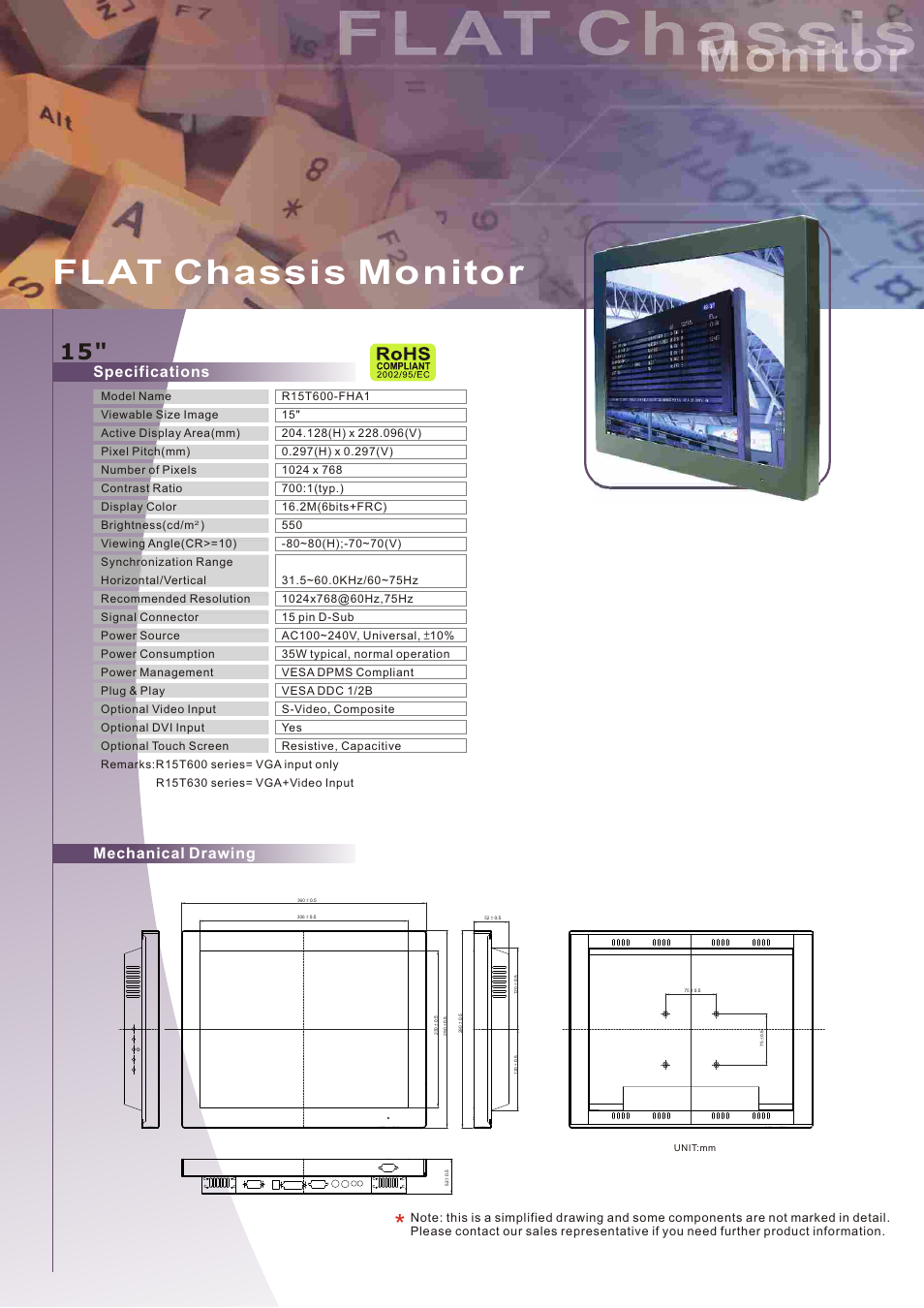 Impulse R15L100-FHA1 User Manual | 1 page