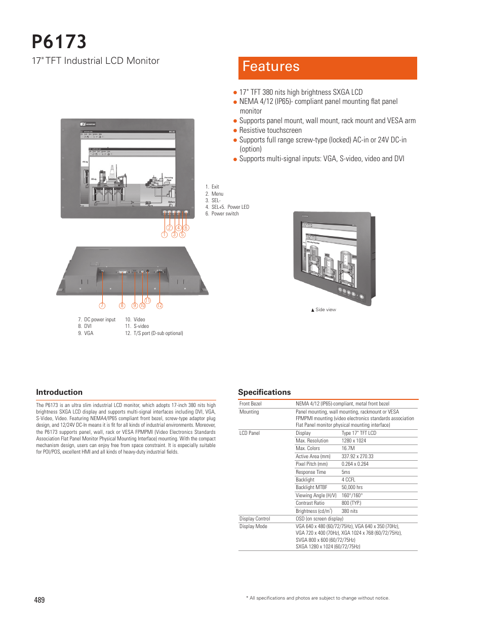 Impulse P6173 User Manual | 2 pages