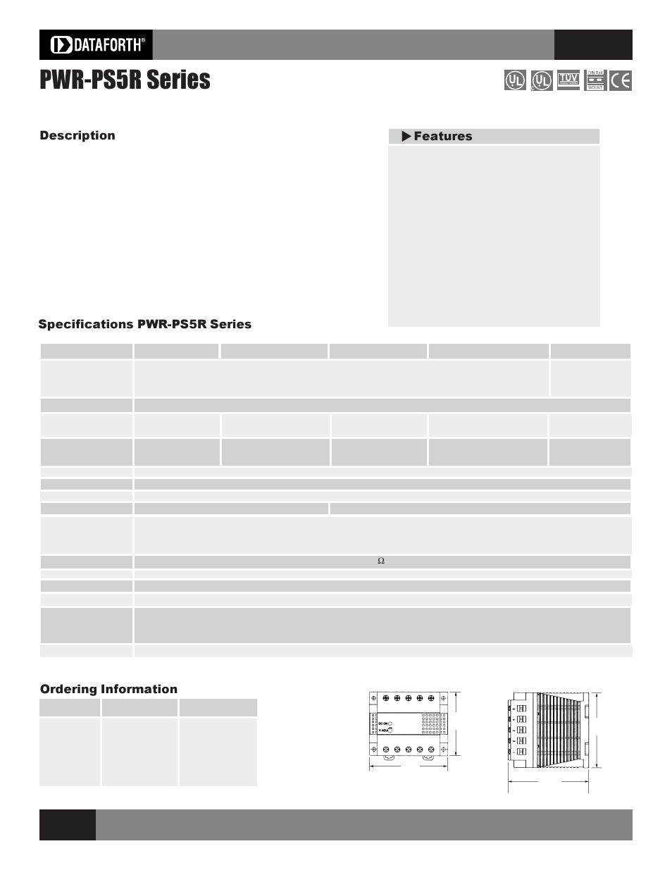 Impulse PWR-PS5R User Manual | 1 page