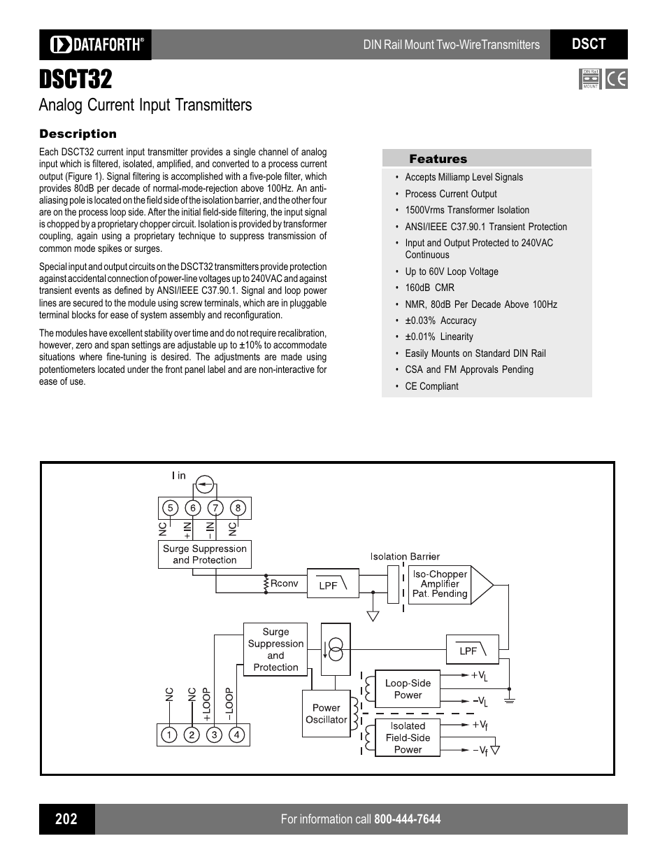 Impulse DSCT32 User Manual | 2 pages