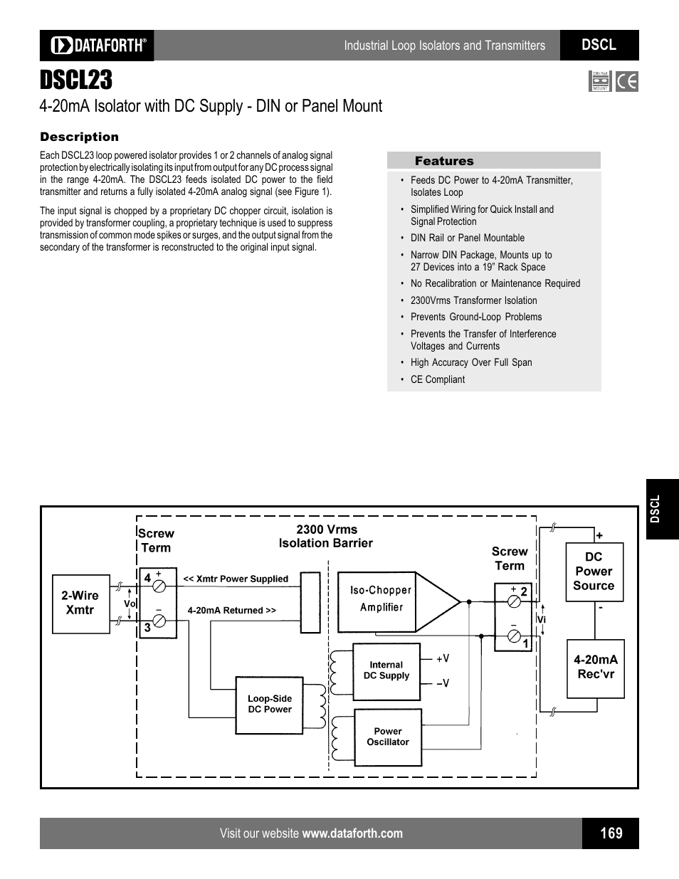 Impulse DSCL23 User Manual | 3 pages
