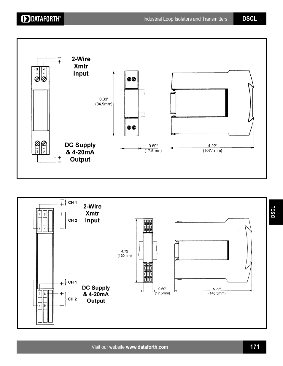 Dscl | Impulse DSCL23 User Manual | Page 3 / 3