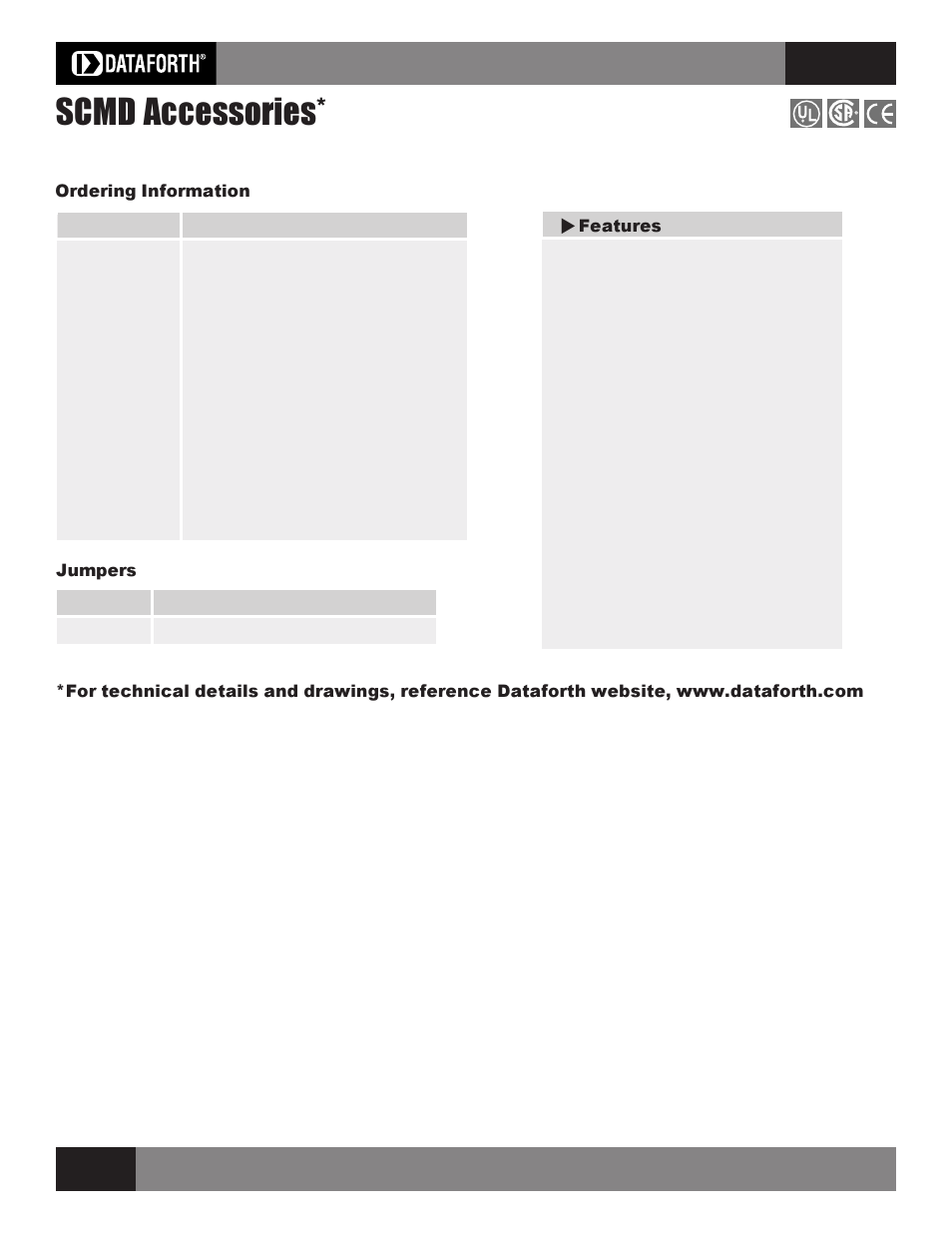 Impulse SCMD-JM8 User Manual | 1 page