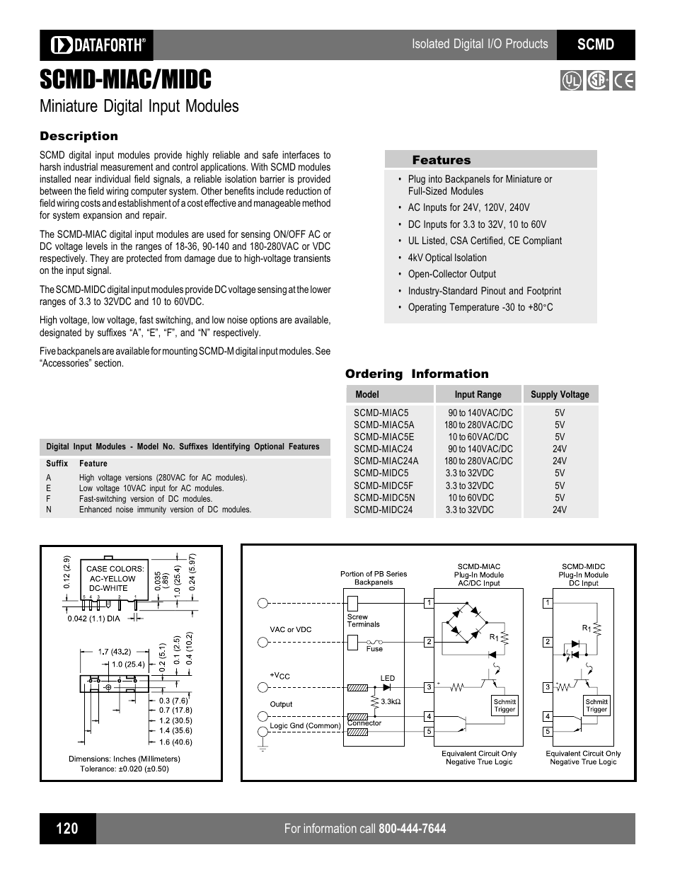 Impulse SCMD-MIDC User Manual | 1 page