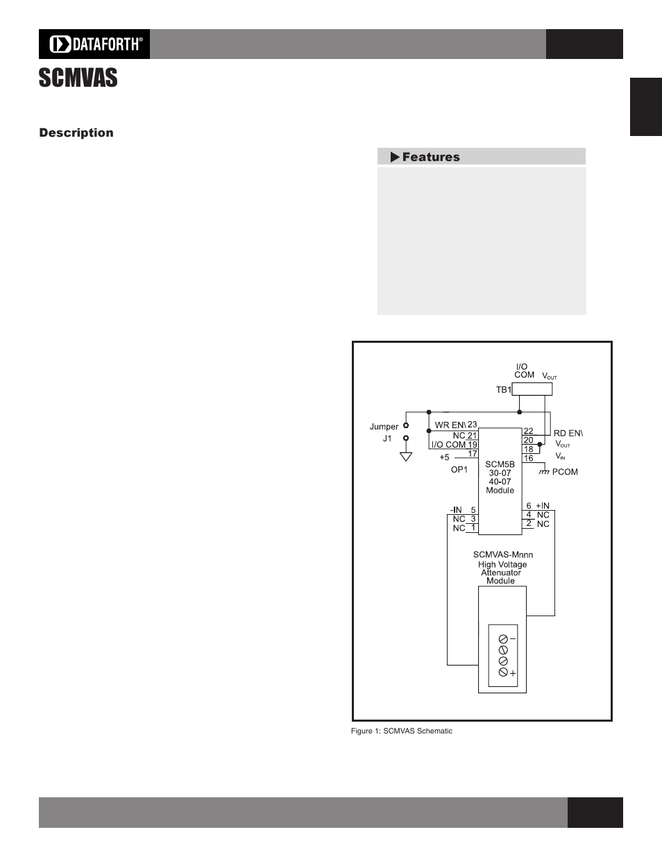 Impulse SCMVAS-PB8 User Manual | 5 pages