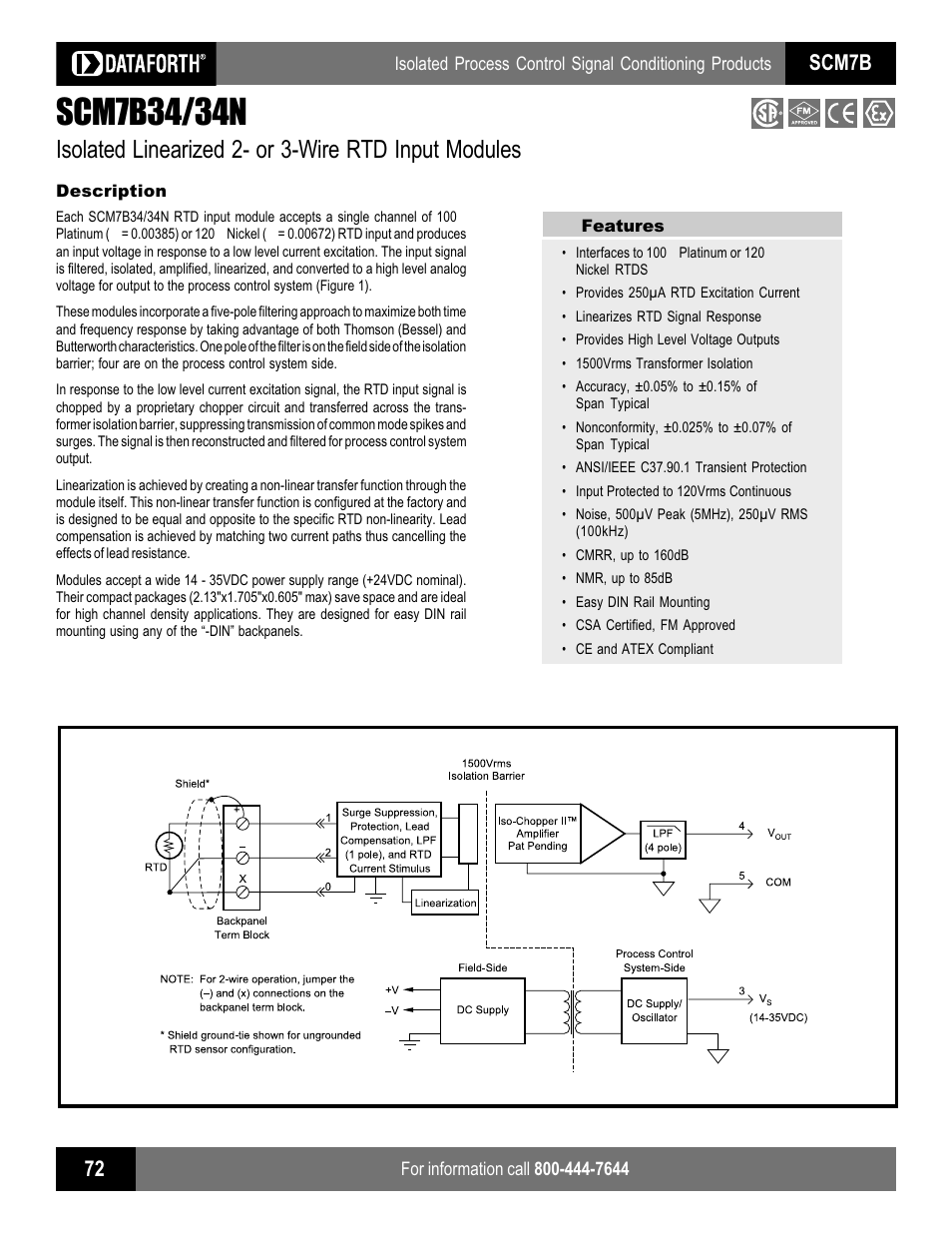 Impulse SCM7B34_34N User Manual | 2 pages