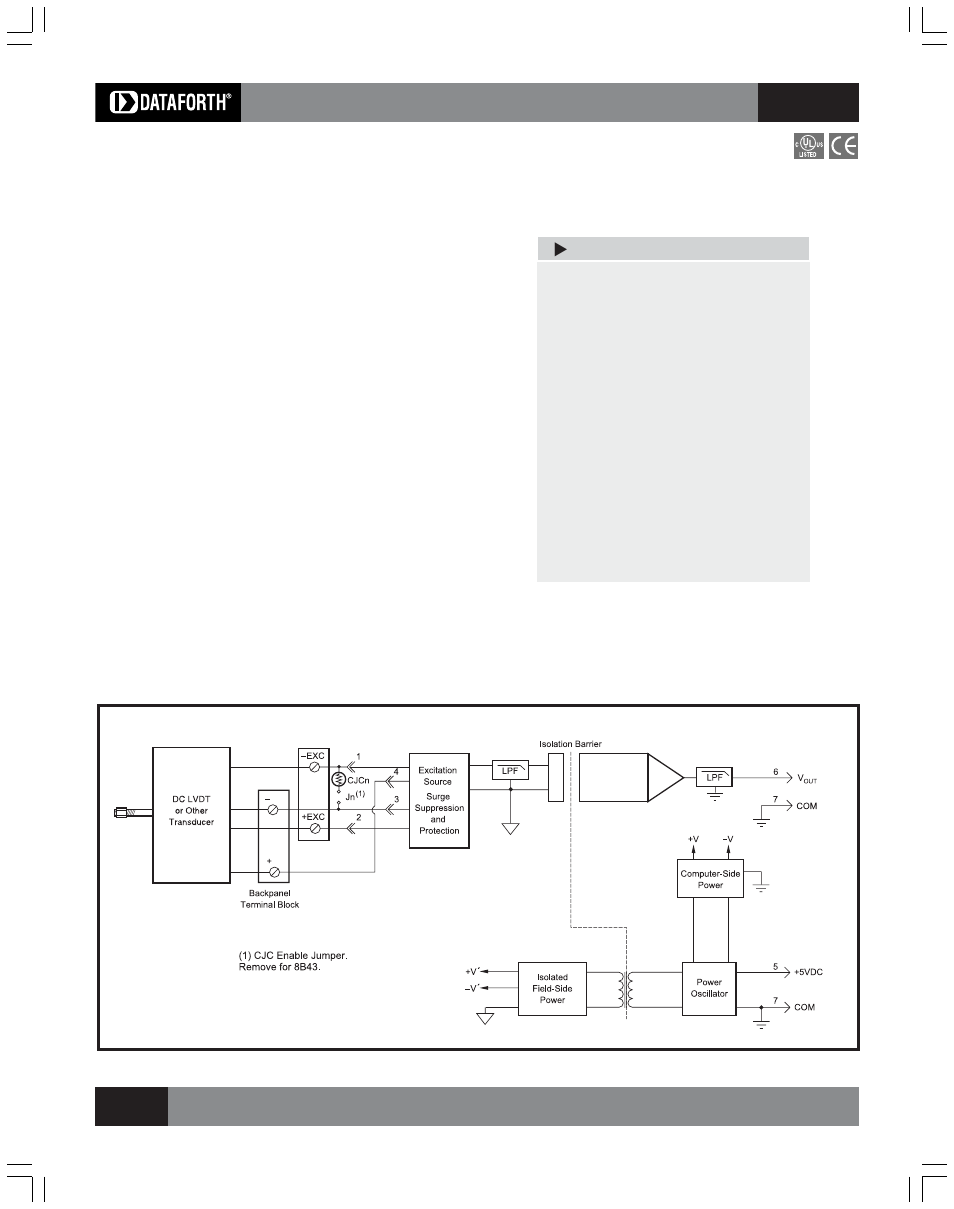 Impulse 8B43 User Manual | 2 pages