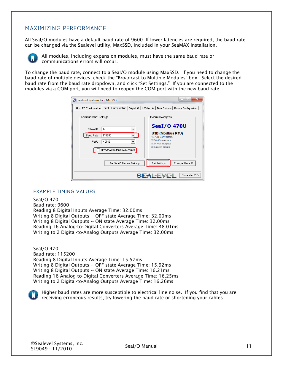 Maximizing performance | Impulse 463N User Manual | Page 11 / 109