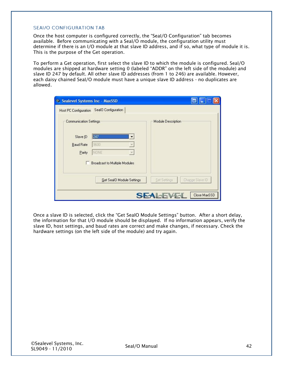 Impulse 463N User Manual | Page 42 / 109