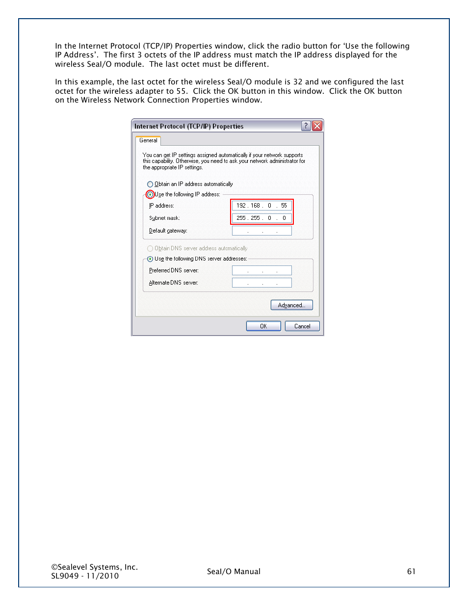 Impulse 463N User Manual | Page 61 / 109