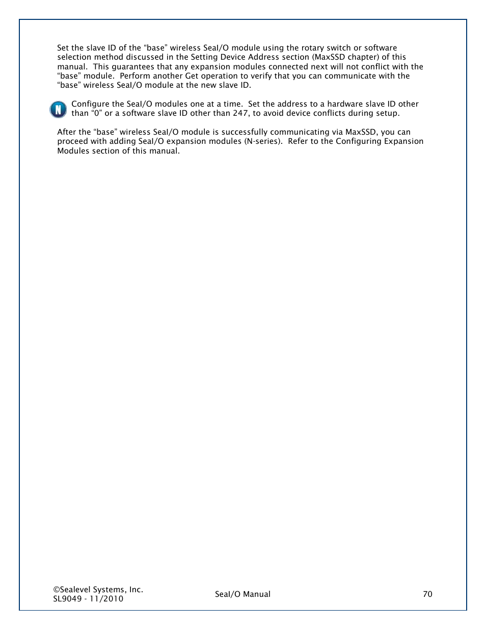 Impulse 463N User Manual | Page 70 / 109