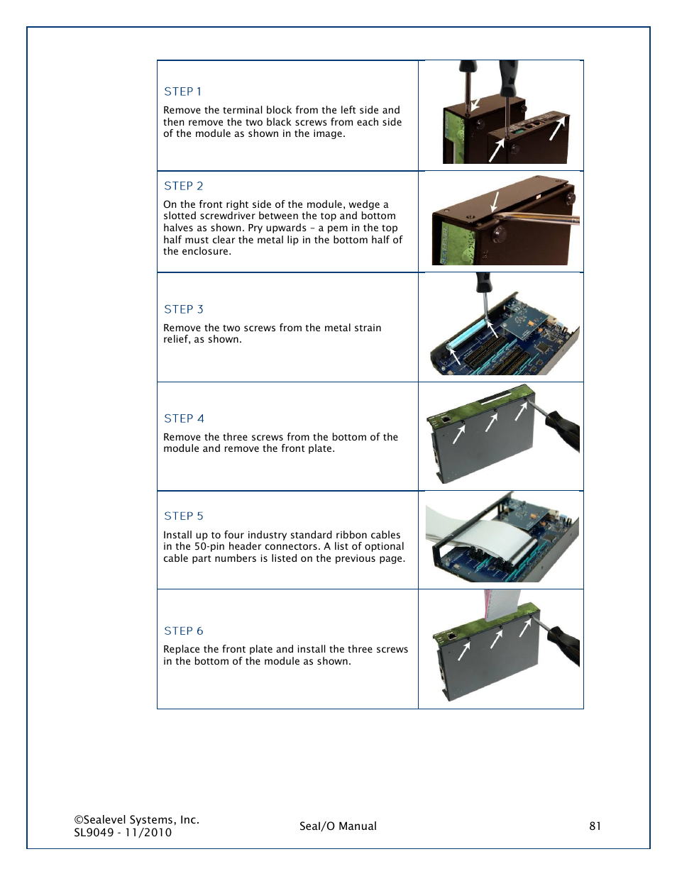 Impulse 463N User Manual | Page 81 / 109