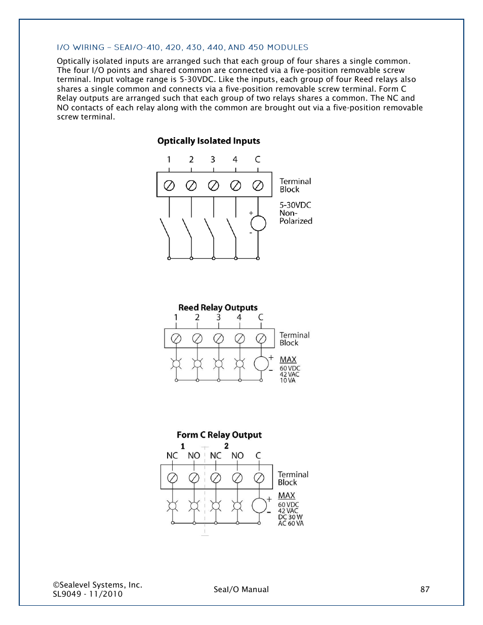 Impulse 463N User Manual | Page 87 / 109