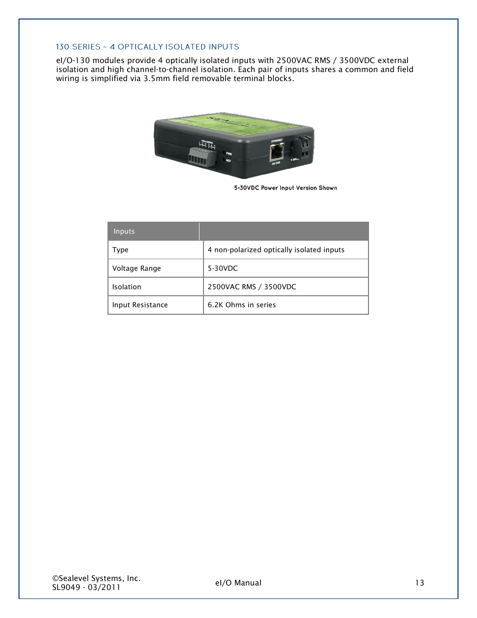 Impulse 150PoE User Manual | Page 13 / 37