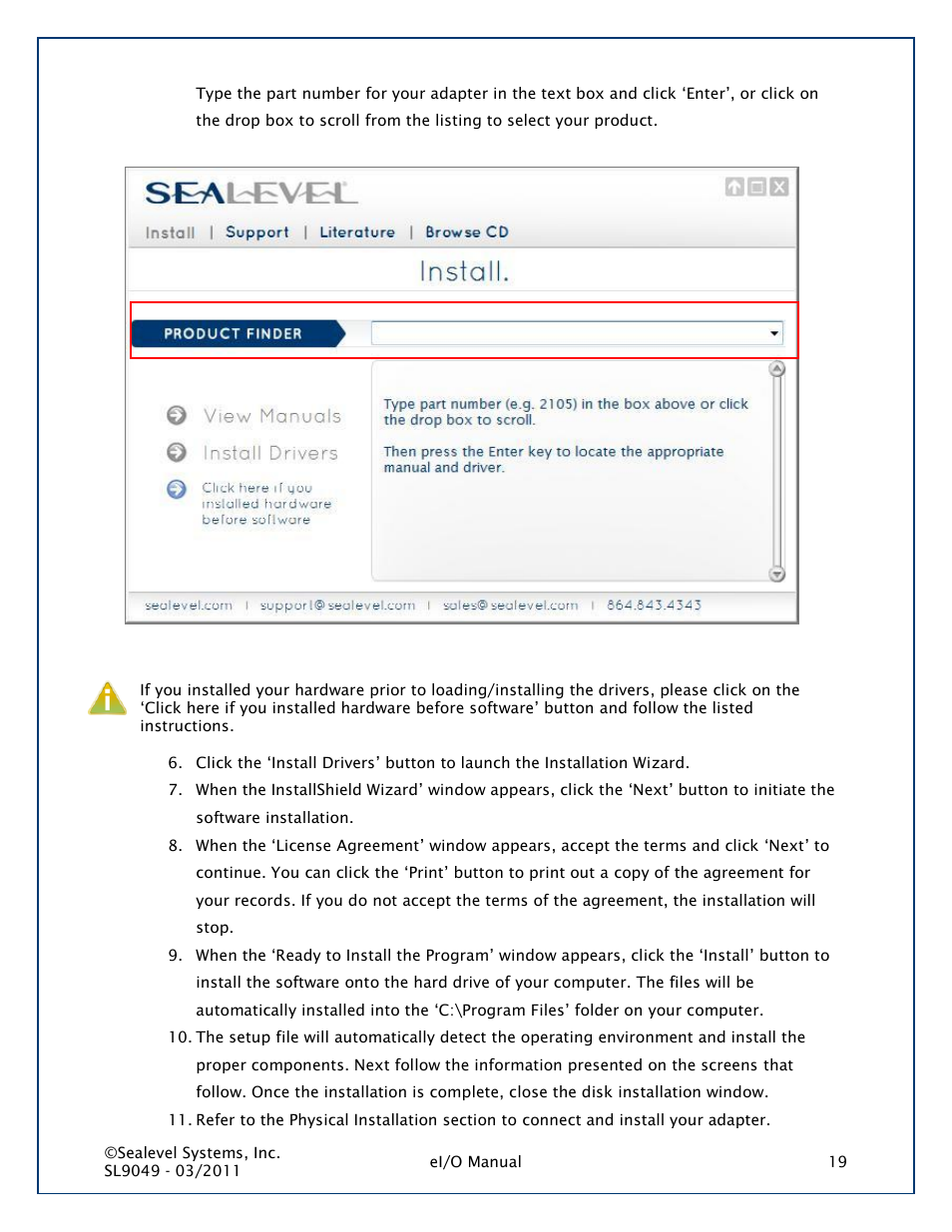 Impulse 150PoE User Manual | Page 19 / 37