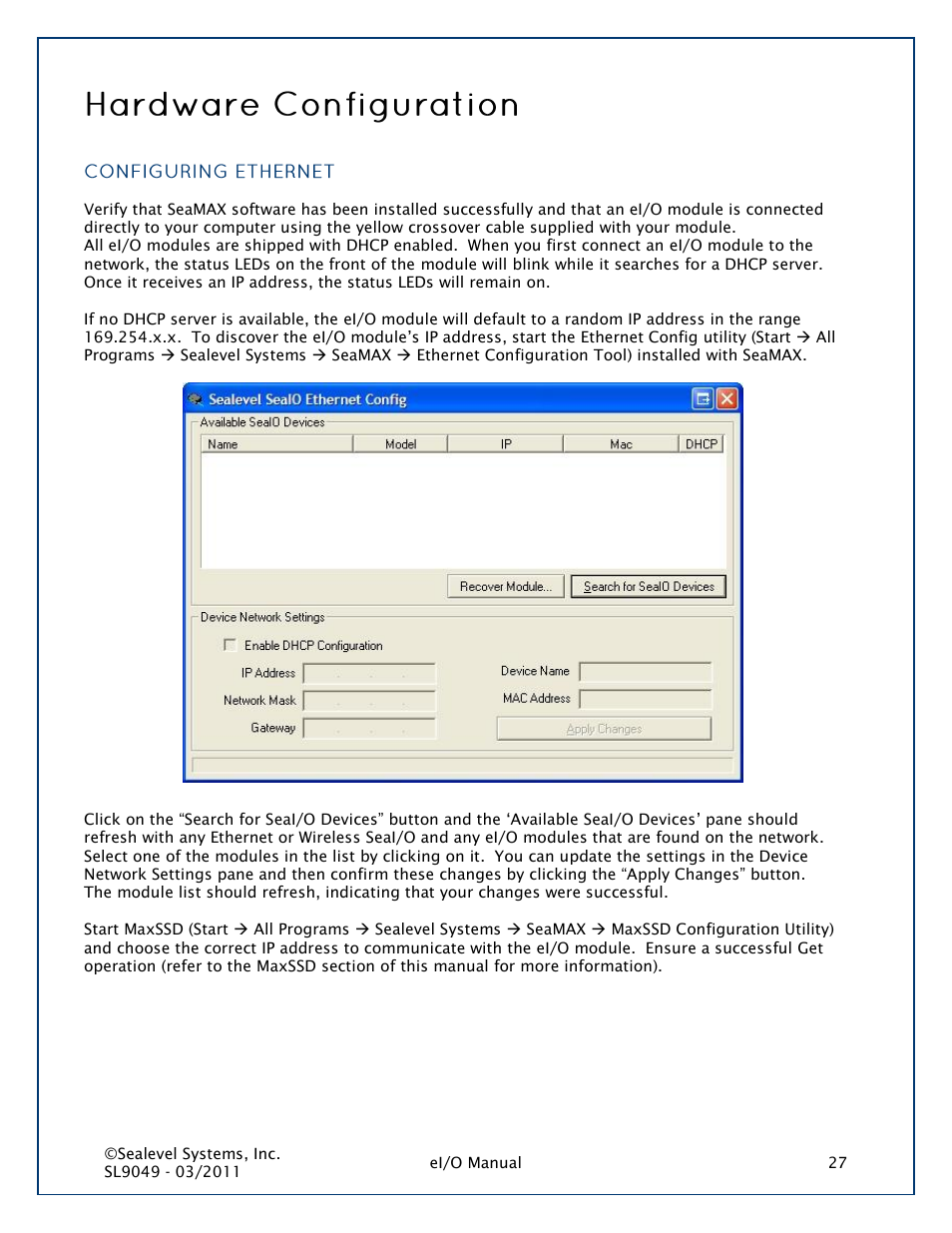 Impulse 150PoE User Manual | Page 27 / 37