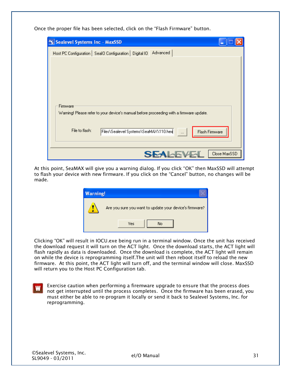 Impulse 150PoE User Manual | Page 31 / 37