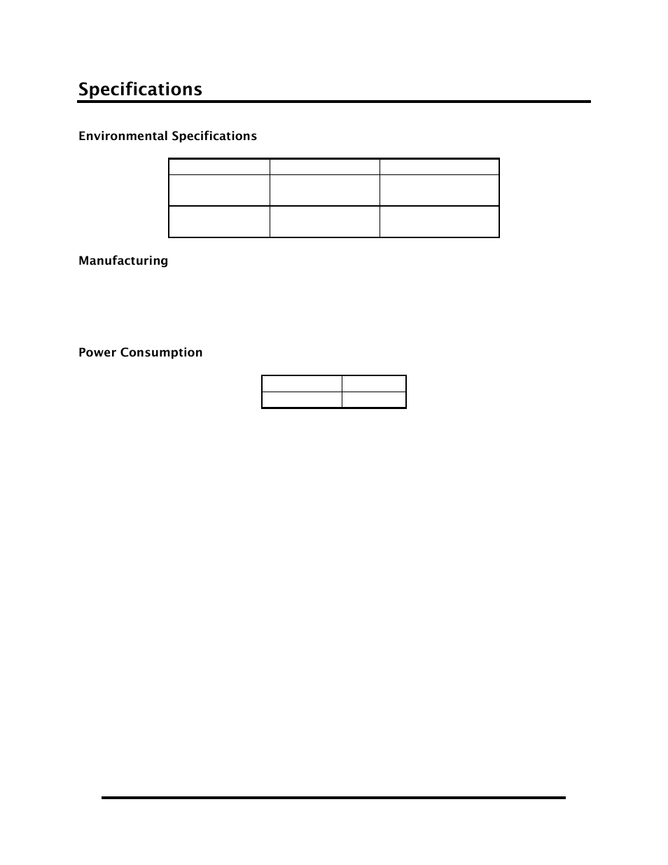 Appendix a – troubleshooting, Specifications | Impulse ACB-104.ULTRA (3514) User Manual | Page 17 / 24