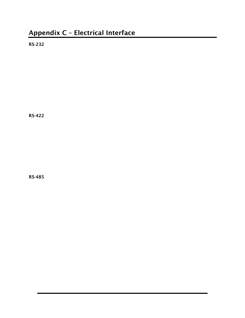 Appendix c – electrical interface | Impulse ACB-104.ULTRA (3514) User Manual | Page 20 / 24