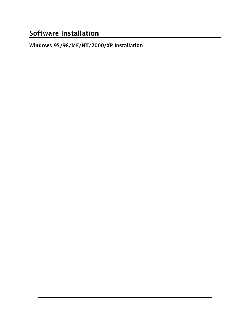 Software installation, Physical installation | Impulse ACB-104.ULTRA (3514) User Manual | Page 6 / 24