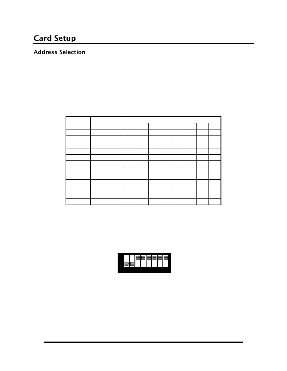 Card setup, Software installation | Impulse DIO-104.REL (3710) User Manual | Page 5 / 17