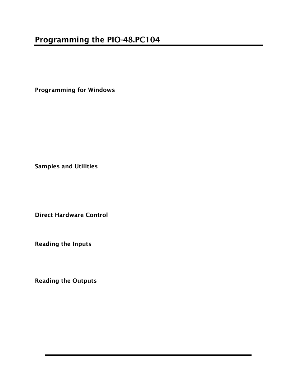 Impulse PIO-48.PC104 (3701) User Manual | Page 13 / 23