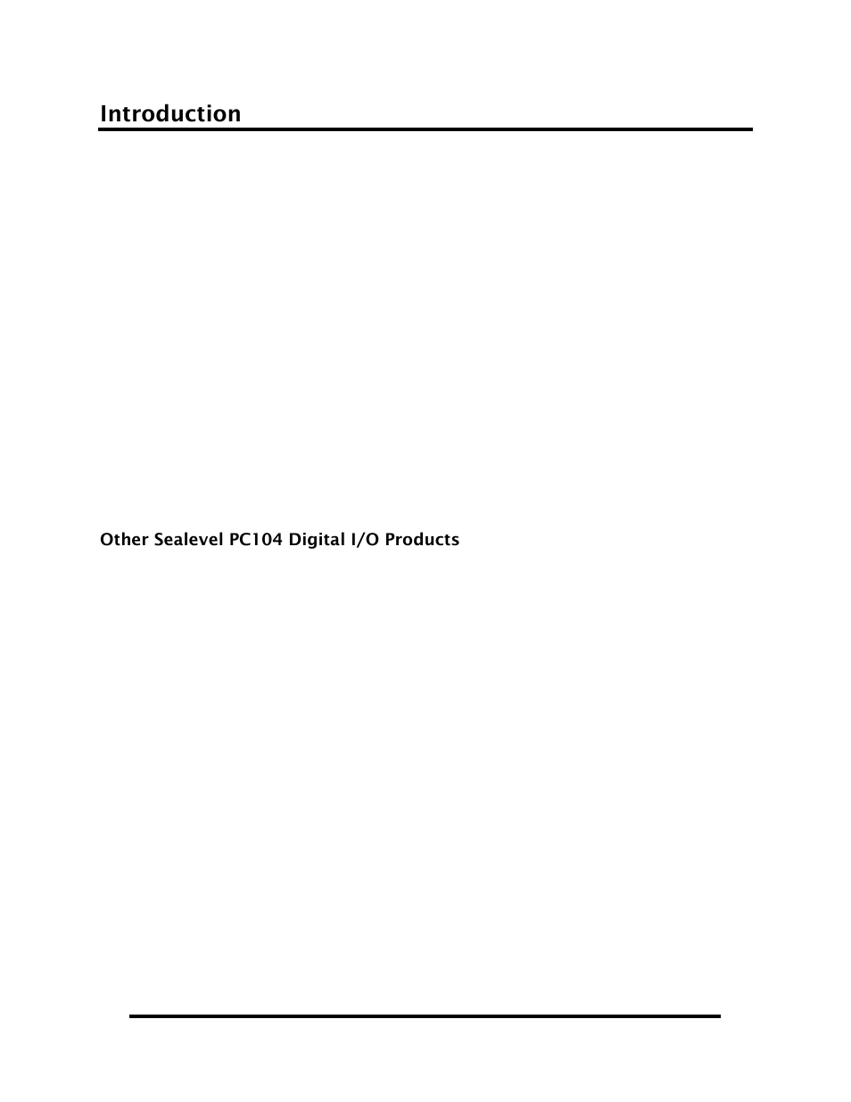 Introduction | Impulse PIO-48.PC104 (3701) User Manual | Page 3 / 23