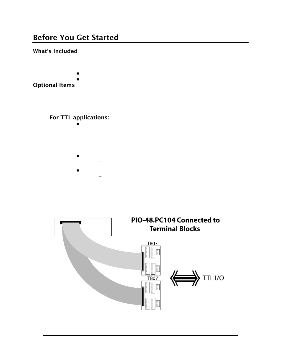 Before you get started | Impulse PIO-48.PC104 (3701) User Manual | Page 4 / 23