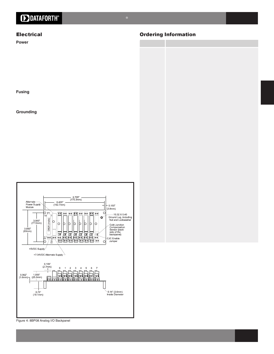 Sensorlex, 8b isolated analog signal conditioning products | Impulse SCMXRK-002 User Manual | Page 3 / 10
