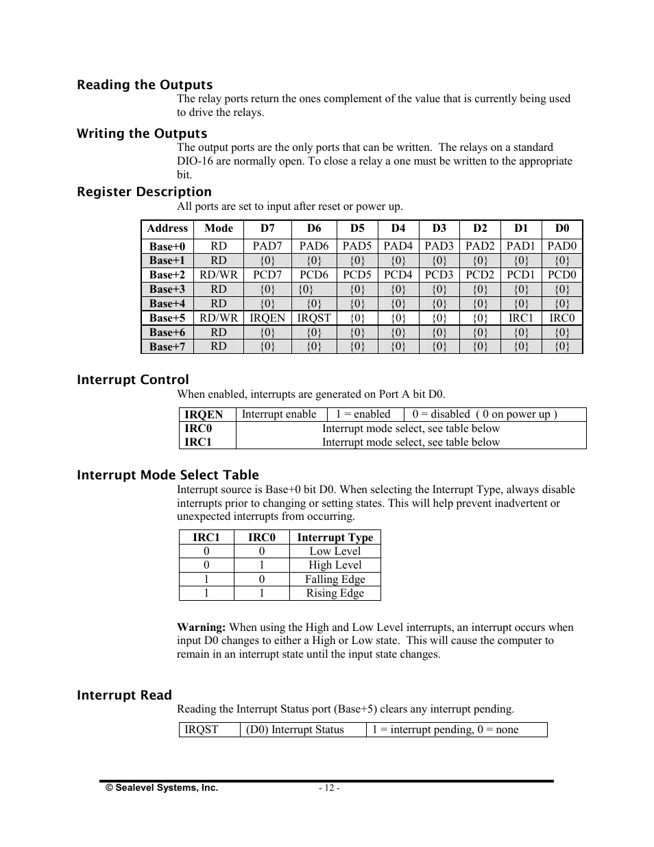 Impulse 3096 User Manual | Page 14 / 21