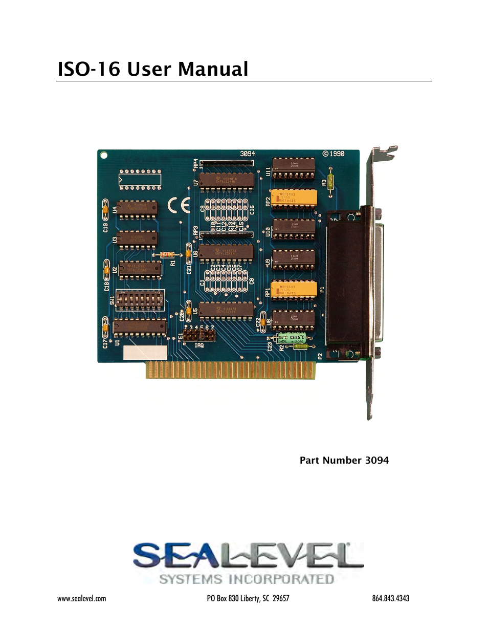 Impulse 3094 User Manual | 21 pages