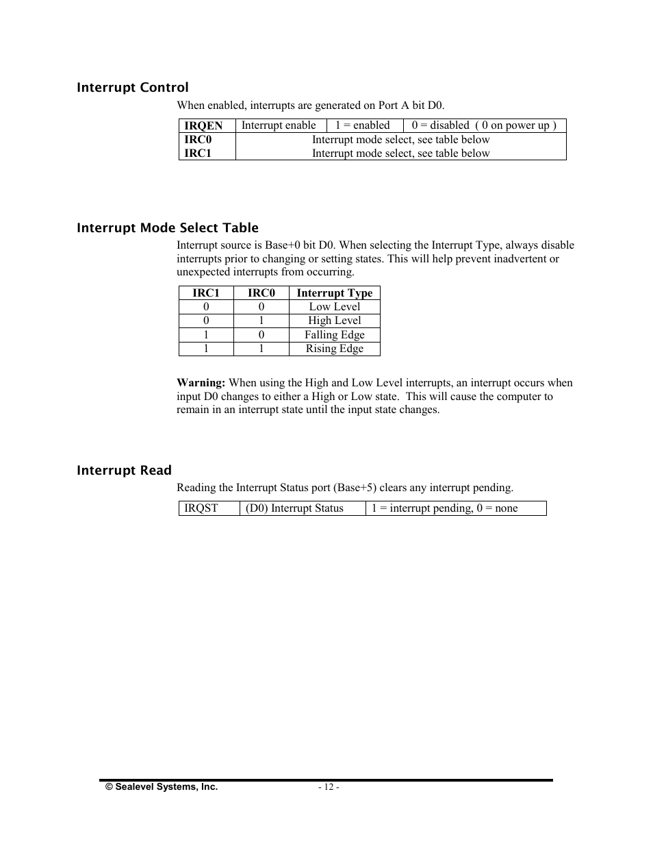 Impulse 3094 User Manual | Page 14 / 21