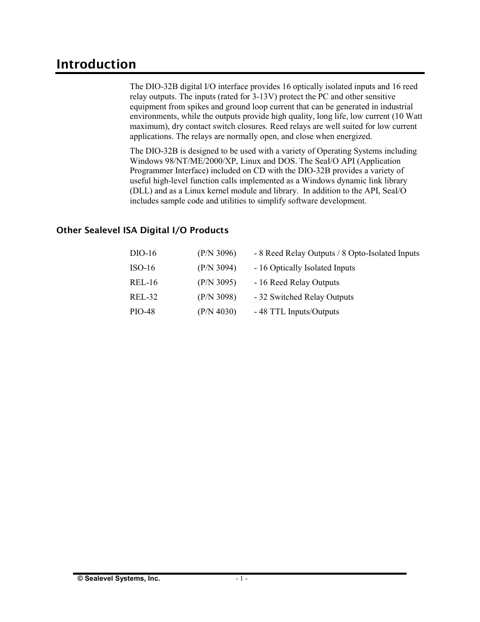 Introduction | Impulse 3093 User Manual | Page 3 / 21