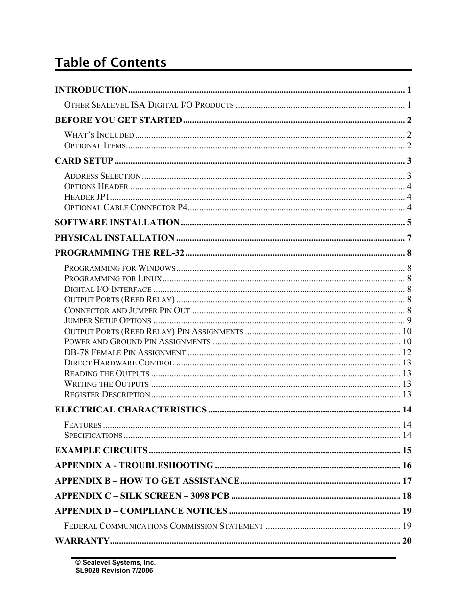 Impulse 3098 User Manual | Page 2 / 22