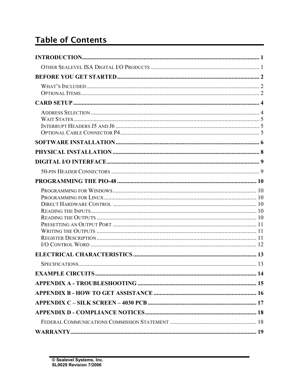 Impulse 4030 User Manual | Page 2 / 21