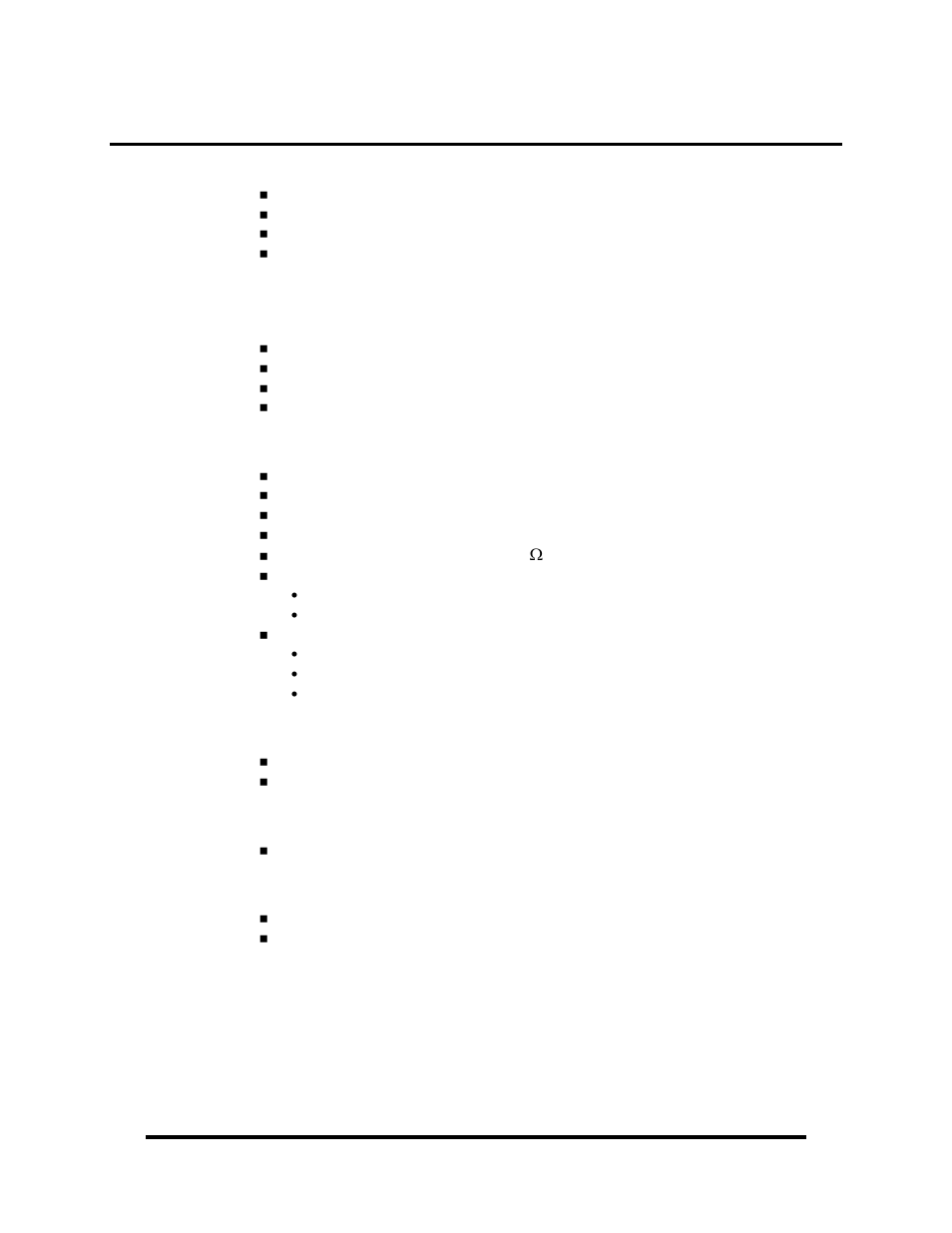 Electrical characteristics | Impulse 8011 User Manual | Page 16 / 22