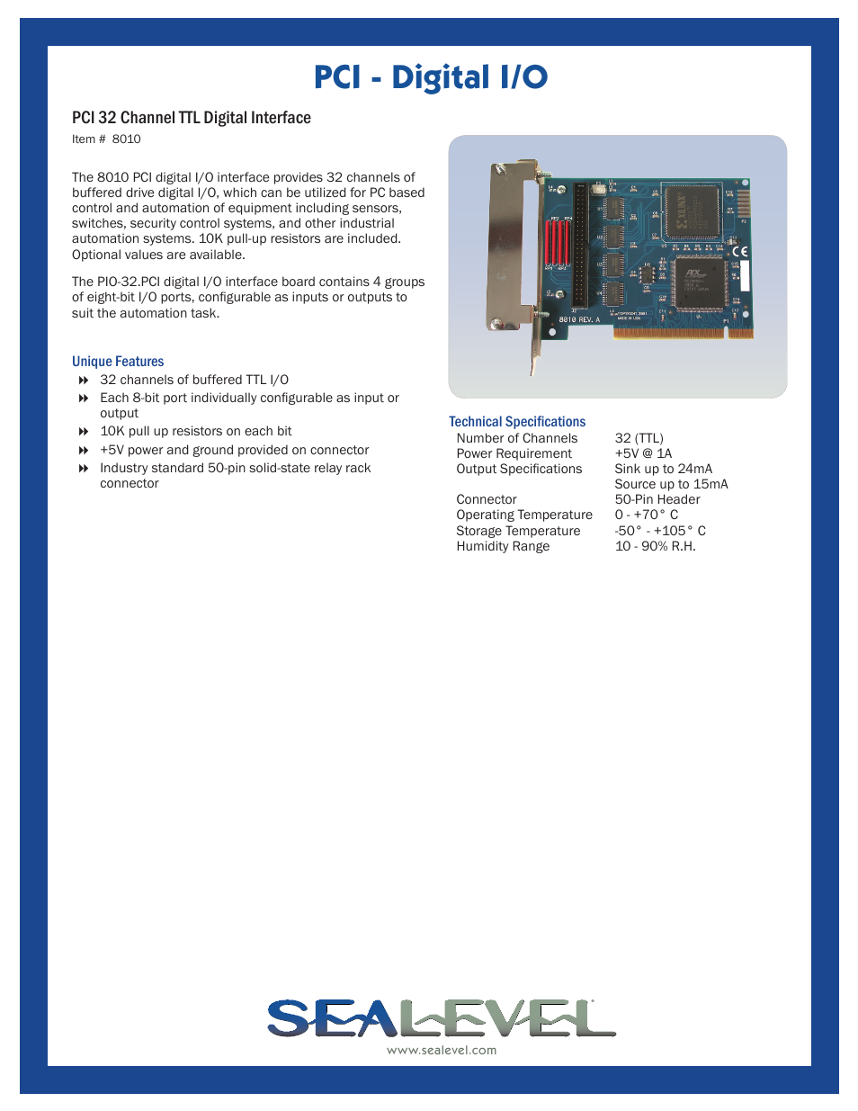 Impulse 8010 User Manual | 1 page
