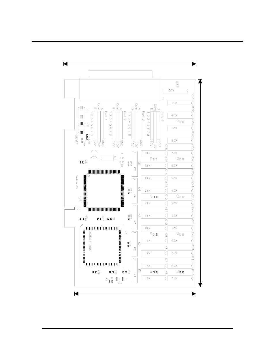 Appendix c – silk screen – 8007 pcb, Appendix d - compliance notices | Impulse 8007 User Manual | Page 18 / 20