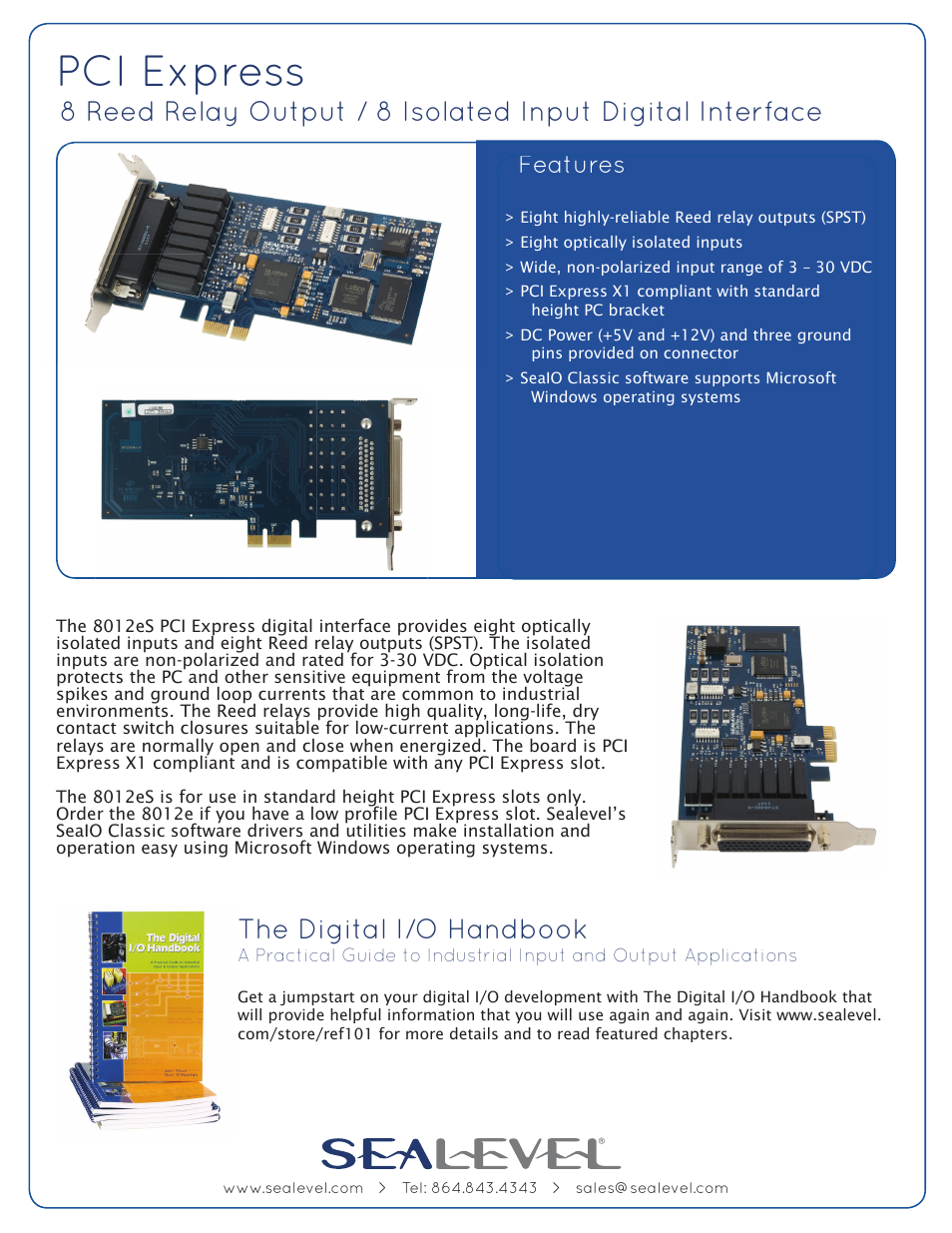 Impulse 8012eS User Manual | 2 pages