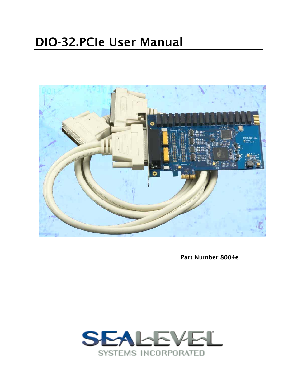 Impulse 8004e User Manual | 28 pages