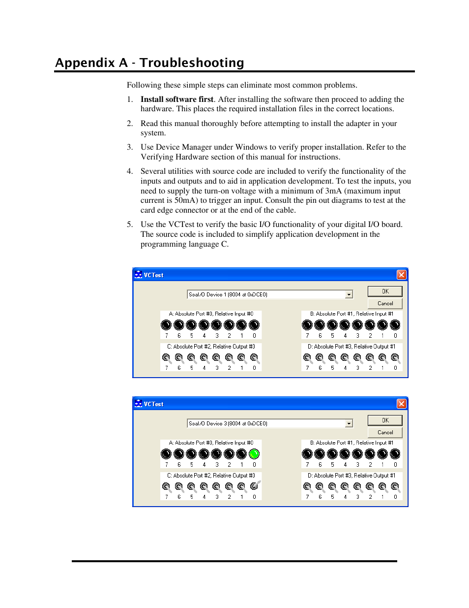 Appendix a - troubleshooting | Impulse 8004e User Manual | Page 22 / 28