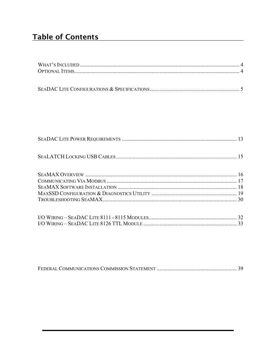 Impulse 8126 User Manual | Page 2 / 42