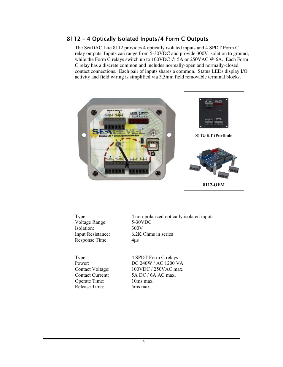 Impulse 8126 User Manual | Page 8 / 42